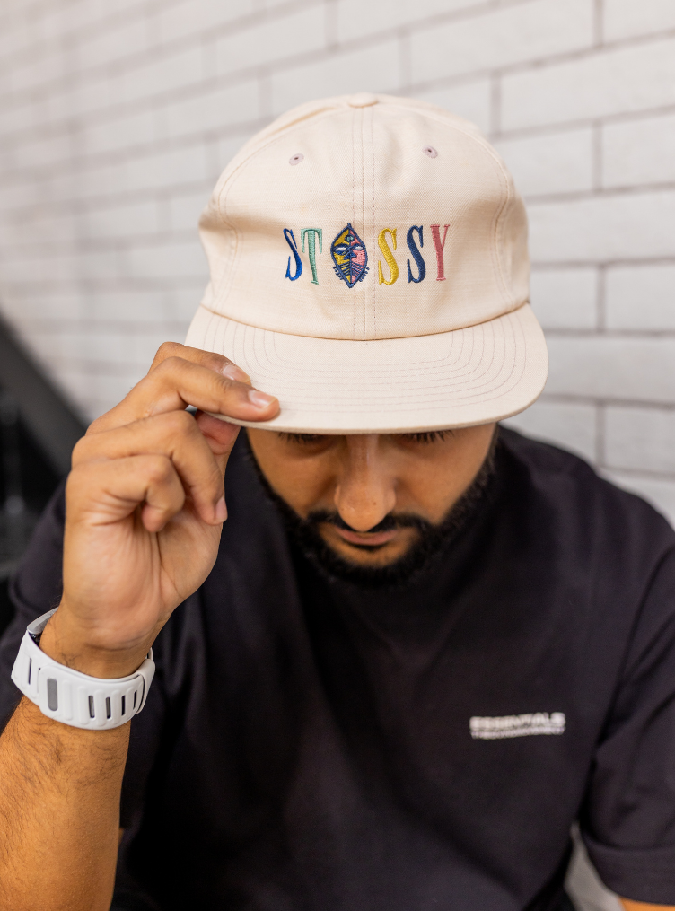 Beige Stussy Baseball Cap